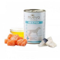 NUEVO dog Sensitive 100% Fish 375 g konzerva